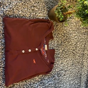 Hollister maroon sweater (or long sleeve tee)